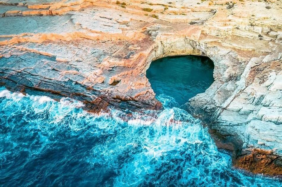 Thasos Seaside Serenity - Seaview & Garden Nests Lejlighed Astris Eksteriør billede